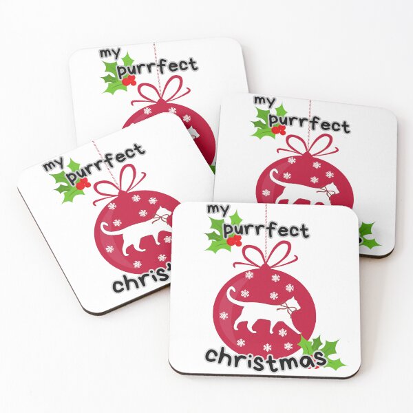 Item preview, purrfect christmas designed and sold by woranduck.