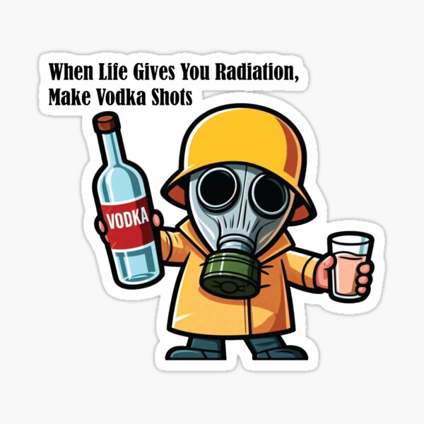 Artikel-Vorschau von Stalker mit Wodka – S.T.A.L.K.E.R. Fan Art, designt und verkauft von EXPLORUS.