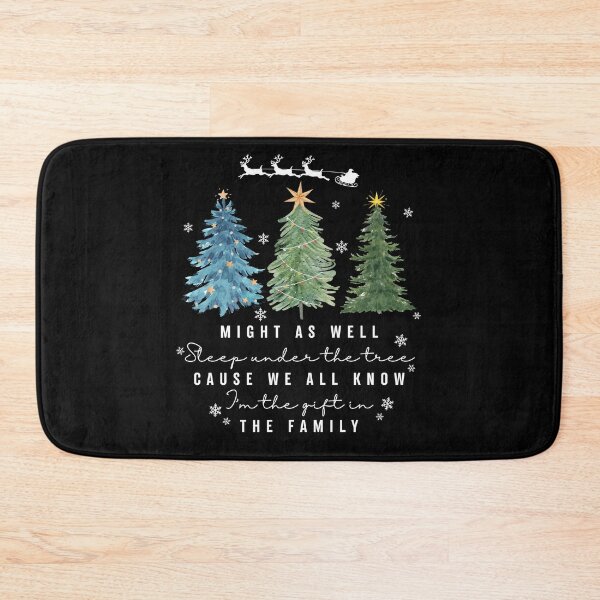 Item preview, Funny Might as Well Sleep Under the Tree Cause We All Know I'm the Gift in The Family, Santa Hat, Cristmas 2025 designed and sold by ArtByKatti.