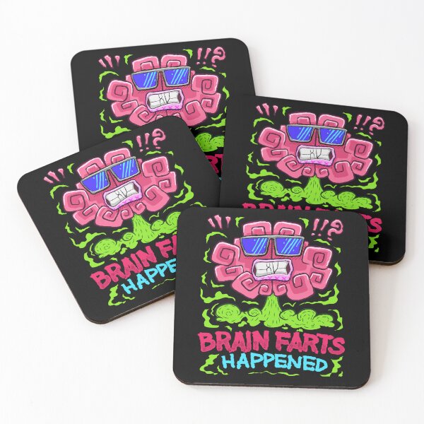 Item preview, Brain Farts Happened Funny Mental Lapse Fail designed and sold by Teeleo.