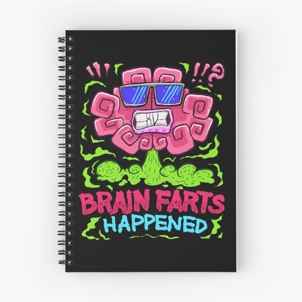 Item preview, Brain Farts Happened Funny Mental Lapse Fail designed and sold by Teeleo.
