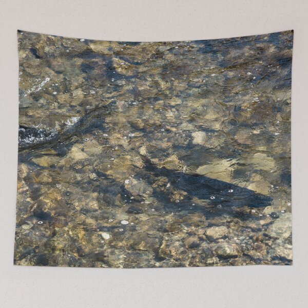 Item preview, Wild Salmon Spawning Pursuit designed and sold by Georgia Mizuleva.