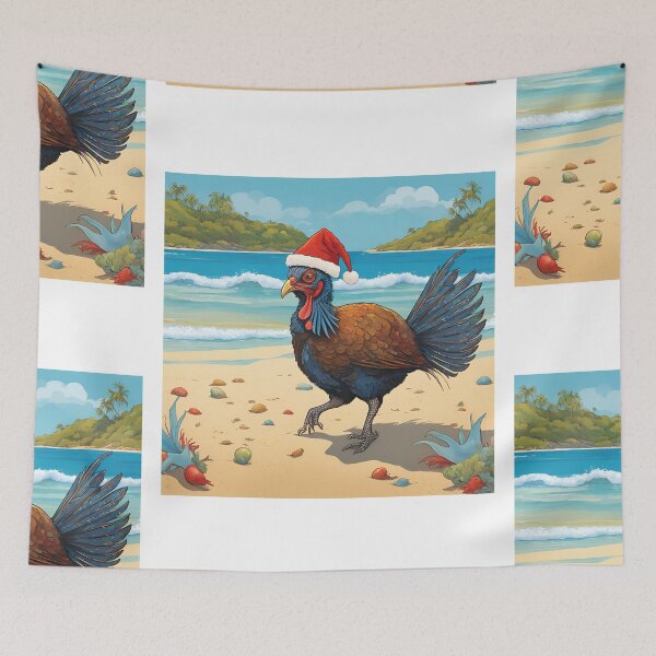 Item preview, Australian brushturkey beach designed and sold by sydney-syder.