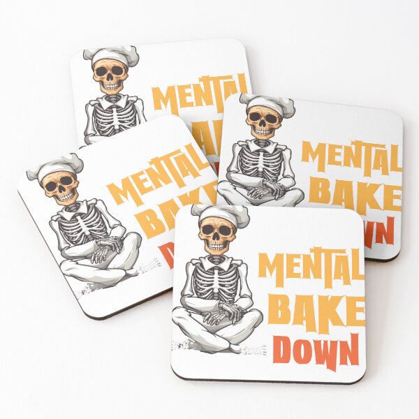 Item preview, Funny Baking Baker Having A Mental Bake Down Skeleton designed and sold by T-M-Design.