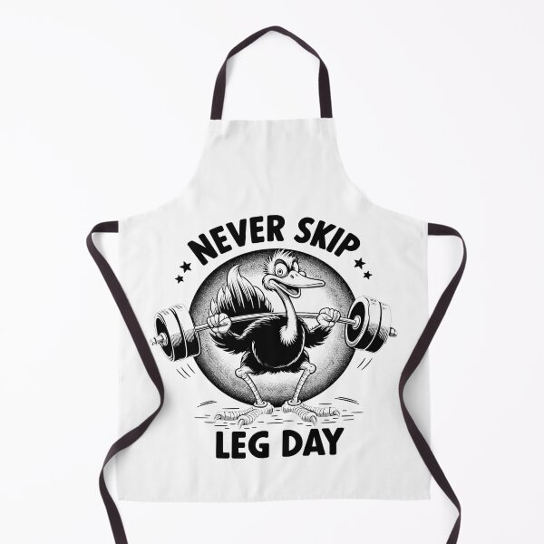 Item preview, Leg Day Ostrich Leg Training Funny Gym Gift designed and sold by Pineapple-Tree.
