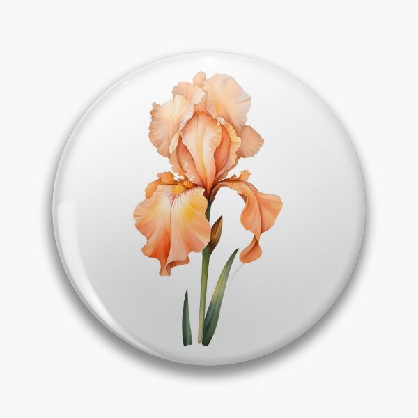 Item preview, Peach Iris designed and sold by HOMETOWN86.