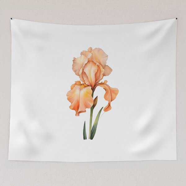 Item preview, Peach Iris designed and sold by HOMETOWN86.