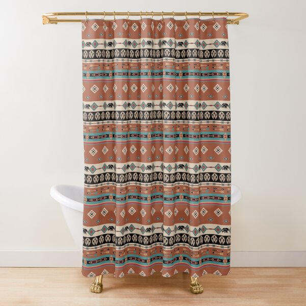 Item preview, Southwestern Native American Bears Arrows Eagle Feathers Blanket designed and sold by cheriedesues.