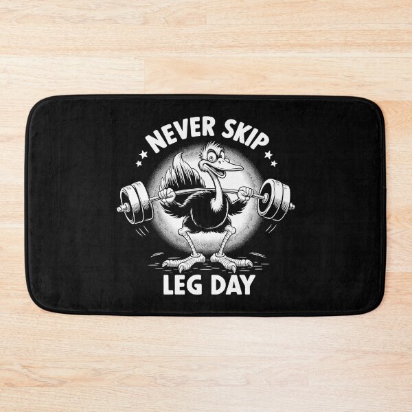 Item preview, Leg Day Ostrich Leg Training Funny Gym Gift designed and sold by Pineapple-Tree.