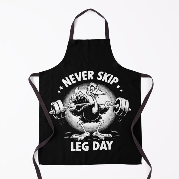 Item preview, Leg Day Ostrich Leg Training Funny Gym Gift designed and sold by Pineapple-Tree.