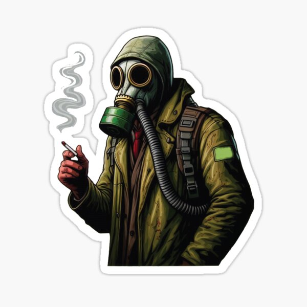 Artikel-Vorschau von Stalker raucht Zigarette – S.T.A.L.K.E.R. Fan Art, designt und verkauft von EXPLORUS.