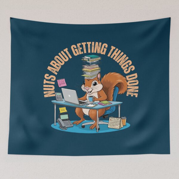 Item preview, Nuts About Getting Things Done designed and sold by Kolekzion.