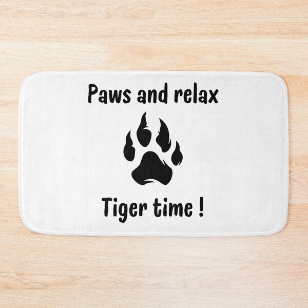 Item preview, Paws and Relax: Tiger Time designed and sold by VasInd.