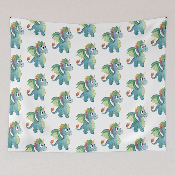Item preview, Dragon Unicorn 07 designed and sold by AIfolklore.