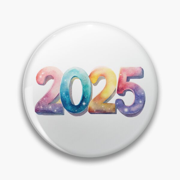 Item preview, 2025 Happy New Year Sticker designed and sold by TroveVault.