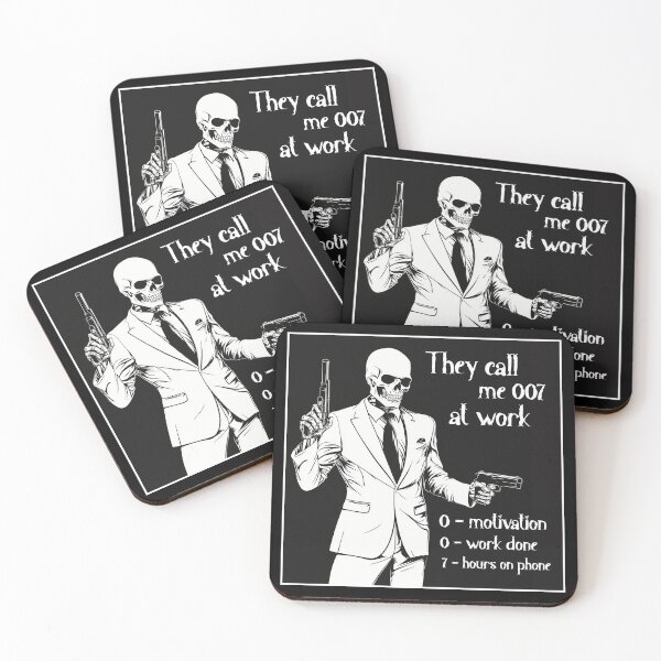 Item preview, They call me 007 at work designed and sold by JacobSpace.