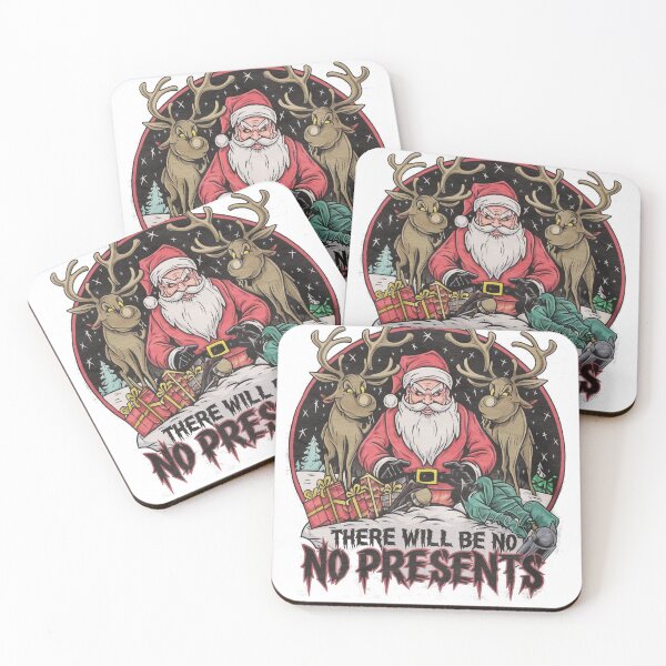 Item preview, Merry Christmas wishes the Bad Santa Claus designed and sold by AnimalsDH305.