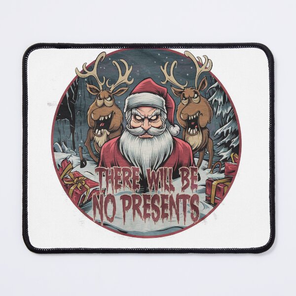 Item preview,  Merry Christmas wishes the Bad Santa Claus designed and sold by AnimalsDH305.