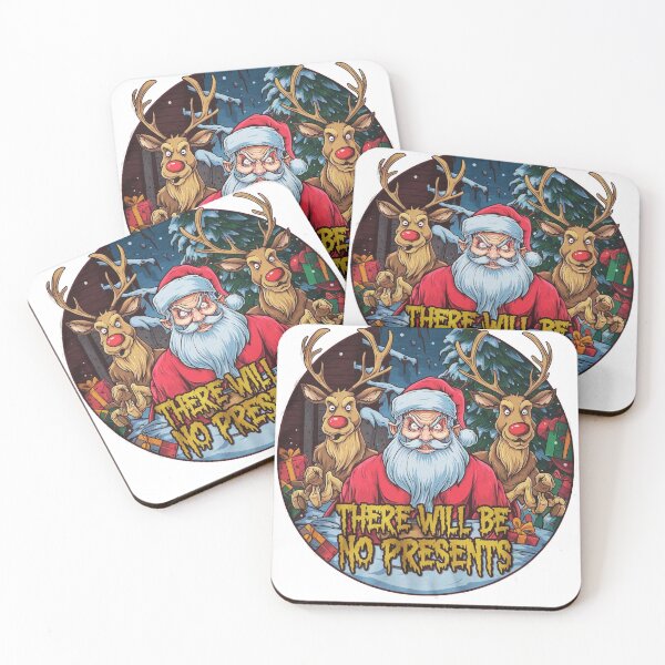 Item preview, Merry Christmas wishes the Bad Santa Claus designed and sold by AnimalsDH305.