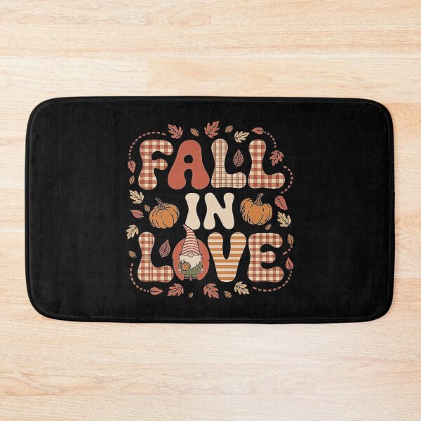 Item preview, Fall in Love Autumn Gnome Design with Pumpkins and Leaves designed and sold by love3617.