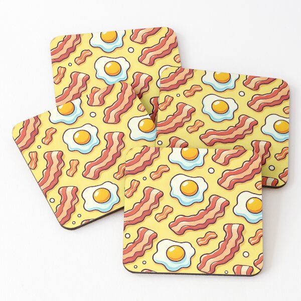 Item preview, Bacon & Eggs Pattern Delight designed and sold by clipify.