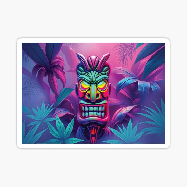 Item preview, Tiki mask designed and sold by MB-Hippo.