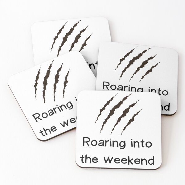 Item preview, Roaring into the Weekend designed and sold by VasInd.