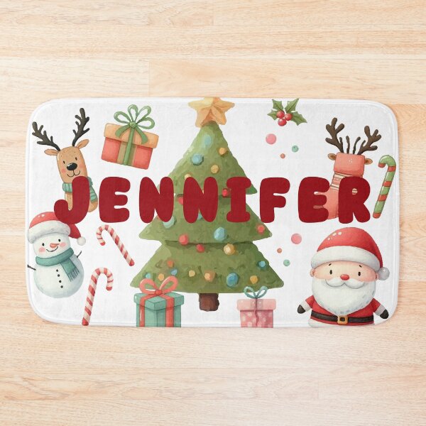 Item preview, Christmas Name Jennifer - personalized designed and sold by karolinahinc.