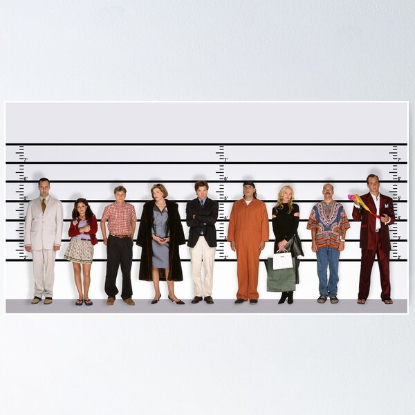 Arrested Development Poster ポスター Arrested Development - Lineup - Poster – TrippyStore