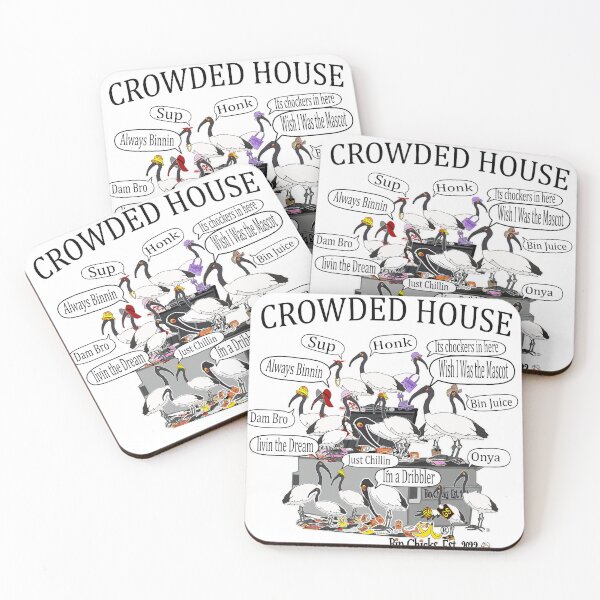 Item preview, Crowed House designed and sold by BinChicks.