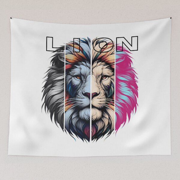 Item preview, Lion designed and sold by maistendencias.