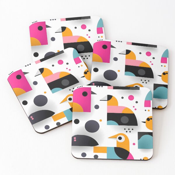 Item preview, Whimsical Birds and Dots Pattern designed and sold by Soul-Sparks.