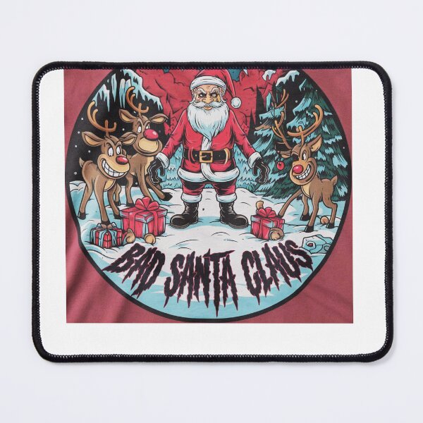 Item preview, Merry Christmas wishes the Bad Santa Claus designed and sold by AnimalsDH305.