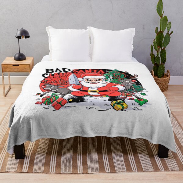 Item preview, Merry Christmas wishes the Bad Santa Claus designed and sold by AnimalsDH305.