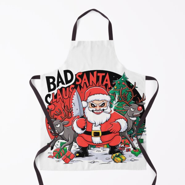 Item preview, Merry Christmas wishes the Bad Santa Claus designed and sold by AnimalsDH305.