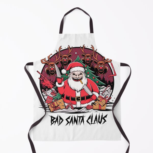 Item preview, Merry Christmas wishes the Bad Santa Claus designed and sold by AnimalsDH305.