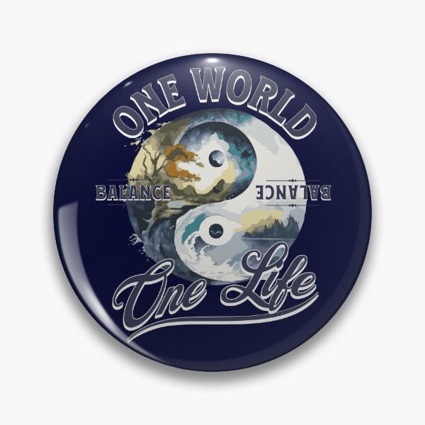 Item preview, Harmony and Unity – Yin Yang Symbol with Nature Elements designed and sold by Place-Heritages.