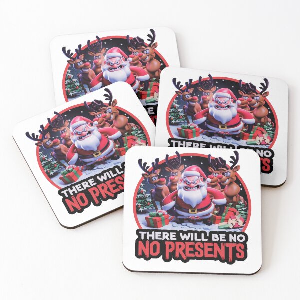 Item preview, Merry Christmas wishes the Bad Santa Claus designed and sold by AnimalsDH305.