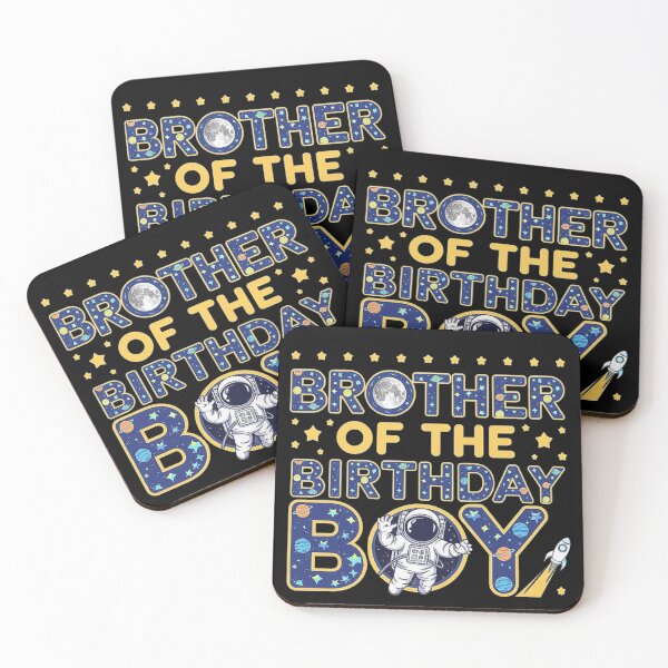 Item preview, Space-Themed Brother of the Birthday Boy Design designed and sold by love3617.