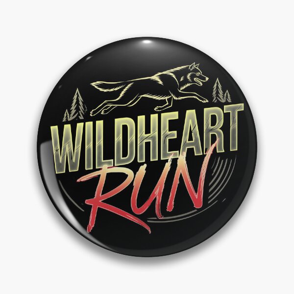 Item preview, Wildheart Run | Fierce Wolf and Nature Design designed and sold by FocusedPatterns.