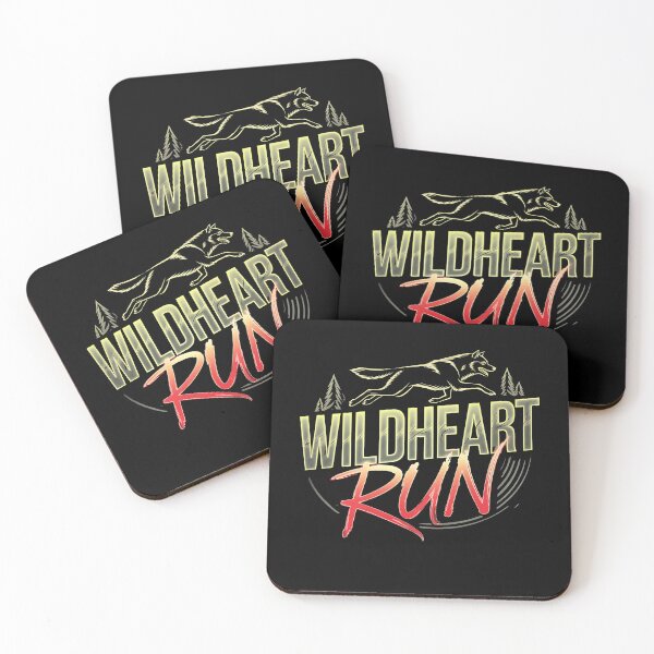 Item preview, Wildheart Run | Fierce Wolf and Nature Design designed and sold by FocusedPatterns.