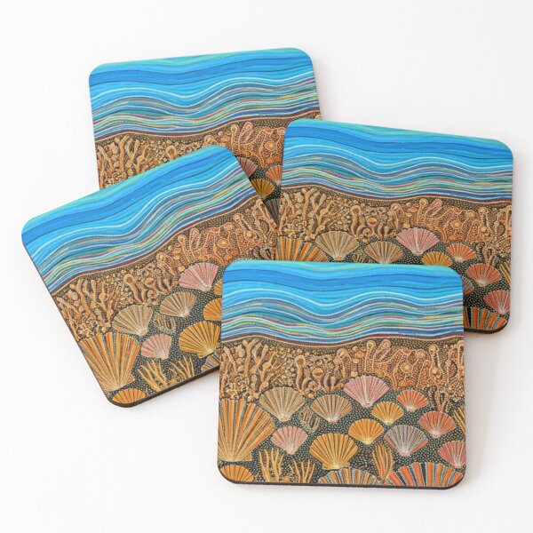 Item preview, Sea shells & Coral designed and sold by Tracy Tibbett.