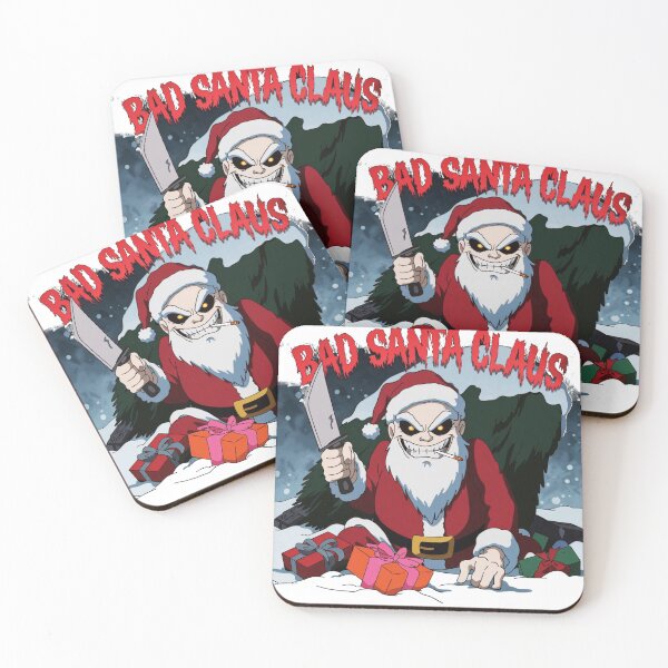 Item preview, Merry Christmas wishes the Bad Santa Claus designed and sold by AnimalsDH305.