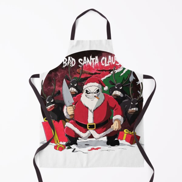 Item preview, Merry Christmas wishes the Bad Santa Claus designed and sold by AnimalsDH305.