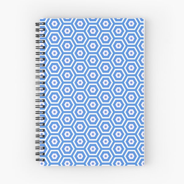 Item preview, Modern Blue and White Hexagon Design designed and sold by Genie-0750.