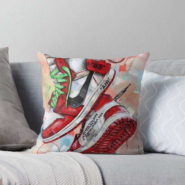 Item preview, Nike Jordan1 Chicago - green laces art designed and sold by GalleryKauffeld.
