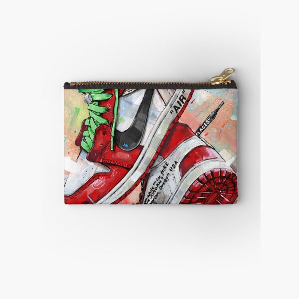 Item preview, Nike Jordan1 Chicago - green laces art designed and sold by GalleryKauffeld.