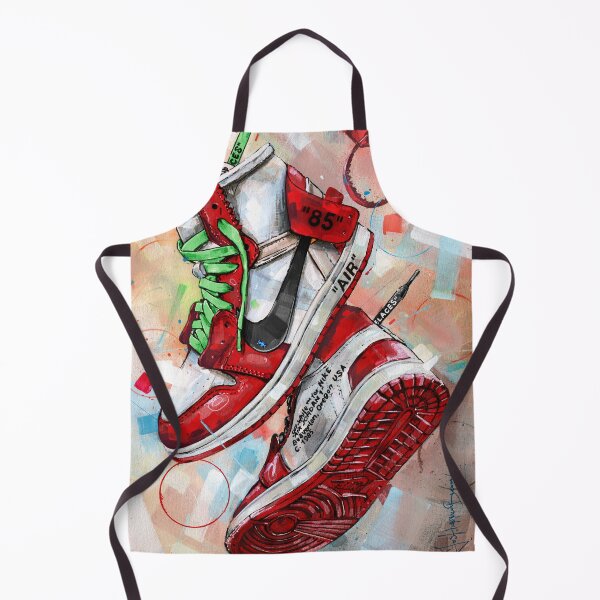Item preview, Nike Jordan1 Chicago - green laces art designed and sold by GalleryKauffeld.