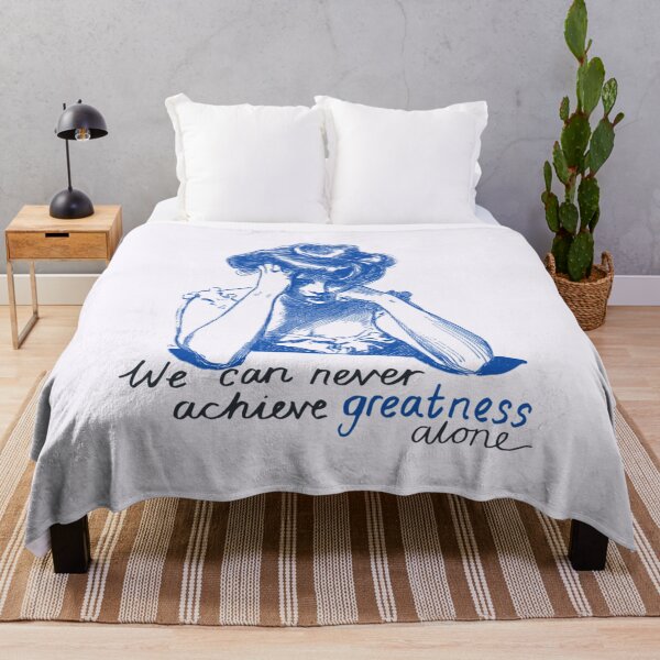 Item preview, We Can Never achieve greatness alone designed and sold by Aminesnip.