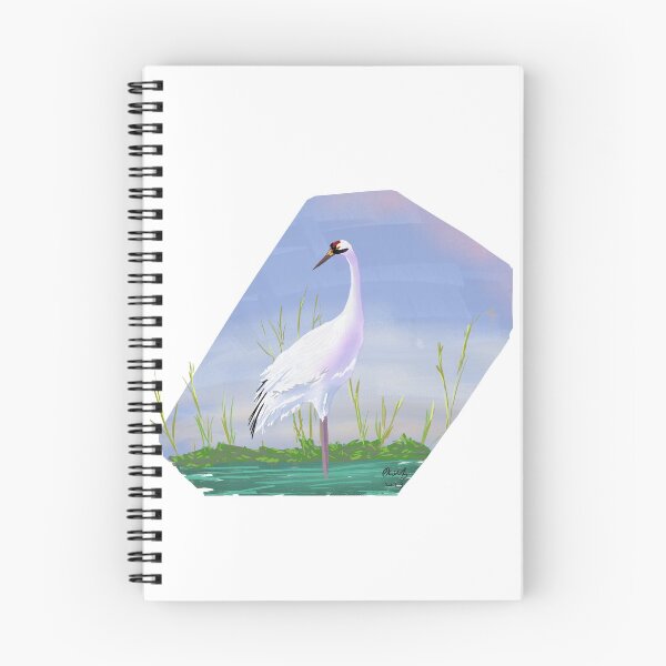 Item preview, Japanese Heron in a Pond designed and sold by OhWhyArt.